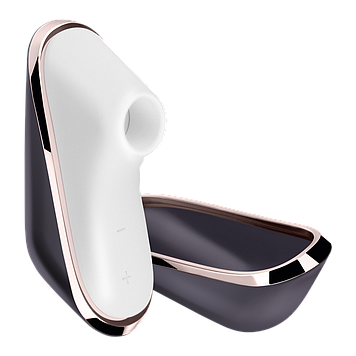 Вакуумний кліторальний стимулятор Satisfyer Traveler, корпус-чохол на магнітах Bomba💣