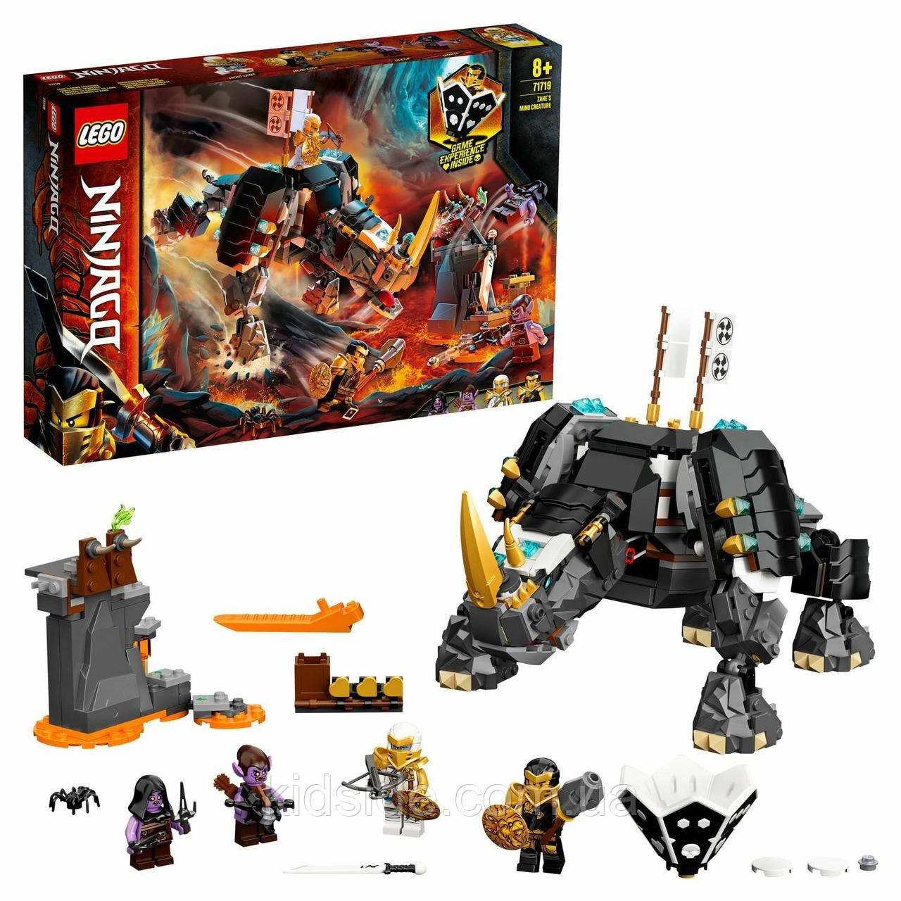 LEGO Ninjago 71719 Броньований носоріг Зейна