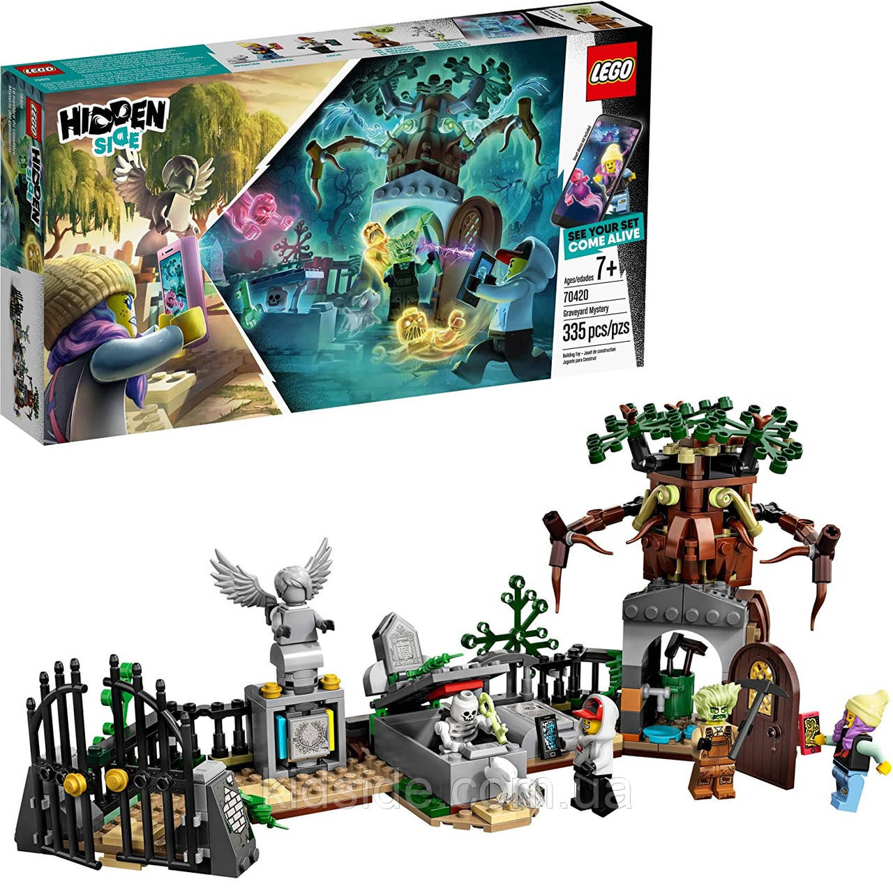 Lego Hidden Side 70420 Загадка старого кладовища