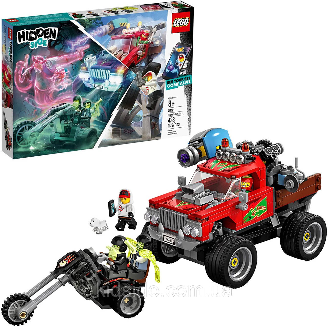 Lego Hidden Side 70421 Трюкова вантажівка Ель-Фуего