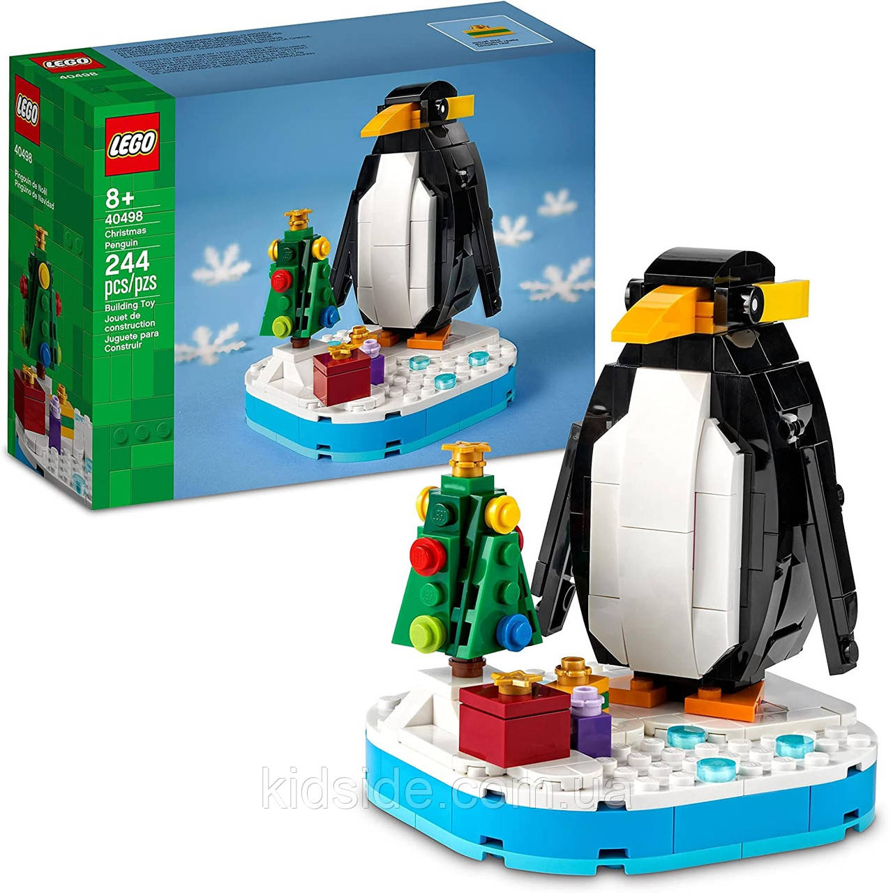 LEGO 40498 Різдвяний пінгвін, фото 1
