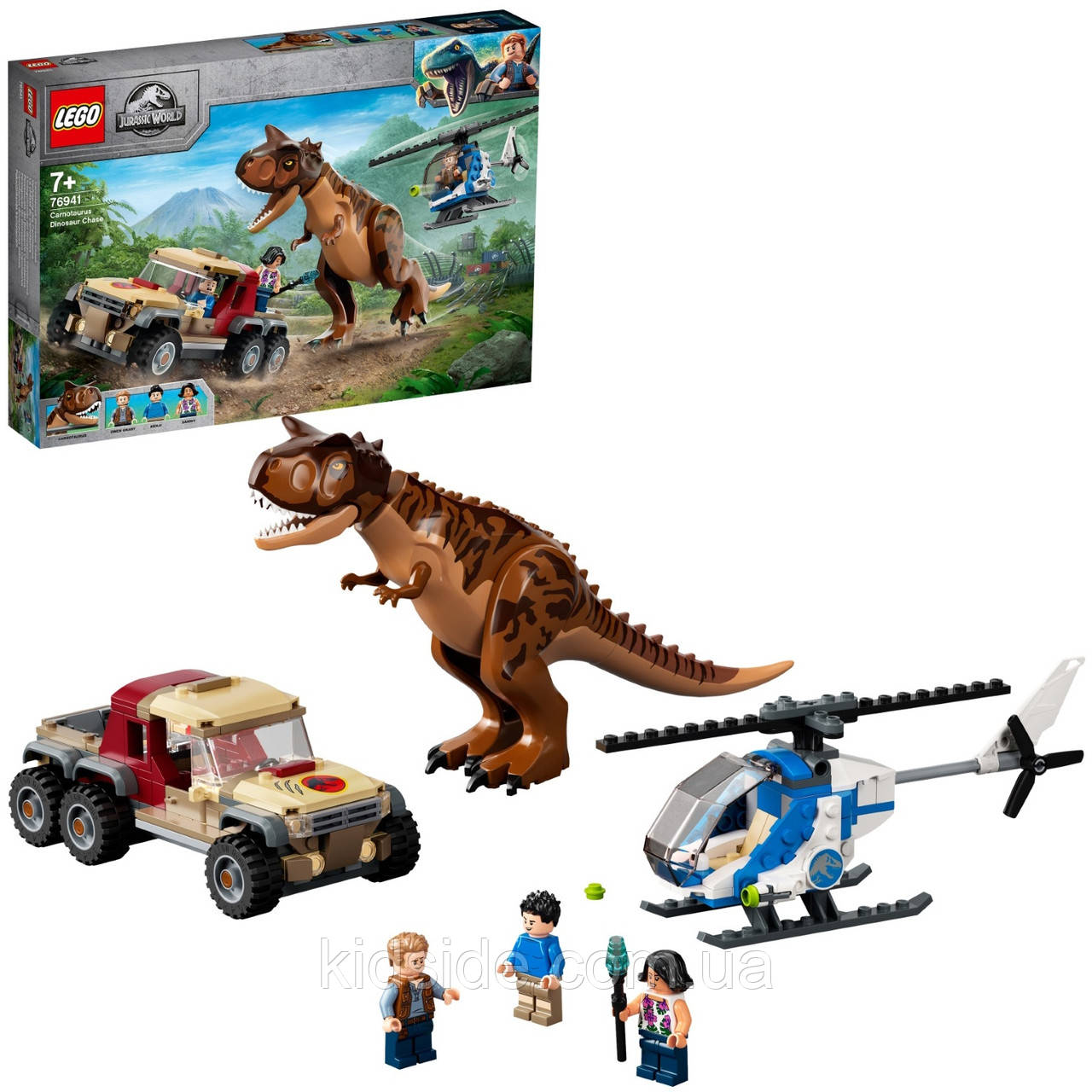 LEGO Jurassic World 76941 Гонитва за карнотавром, фото 1