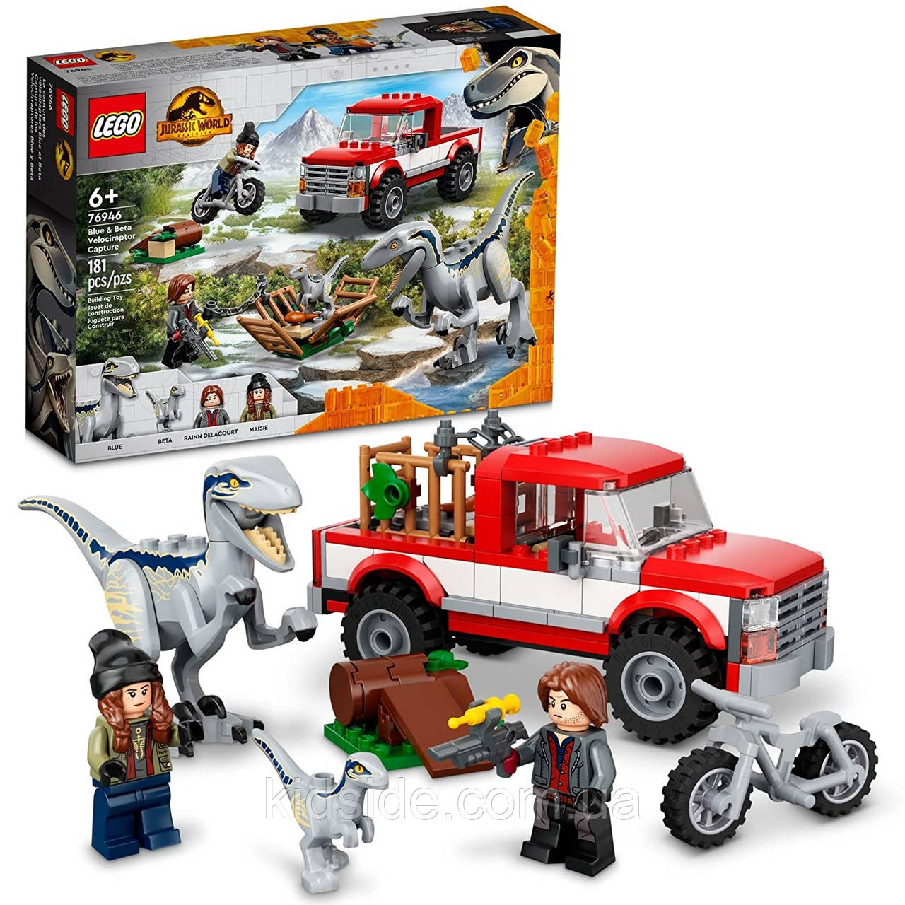 LEGO Jurassic World 76946 Блю та віймка бета-велоцираптора