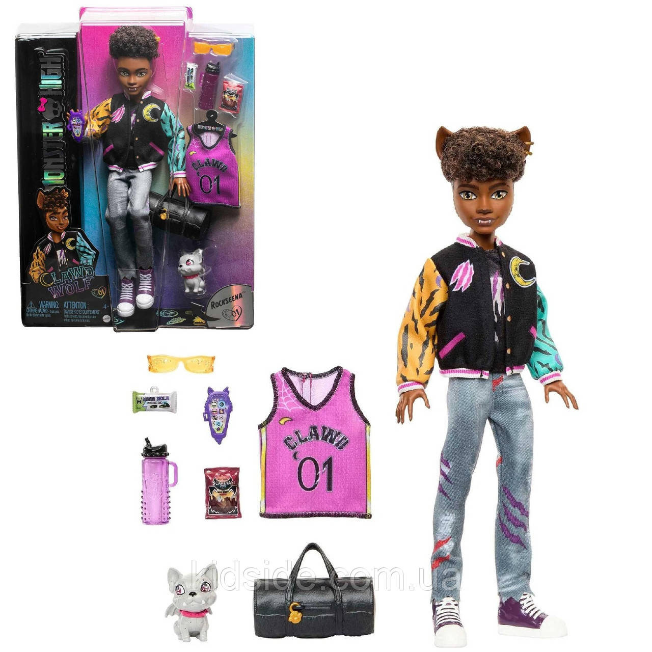 Monster High Clawd Wolf HNF65 Лялька Монстр Хай Клод Вульф Базовий