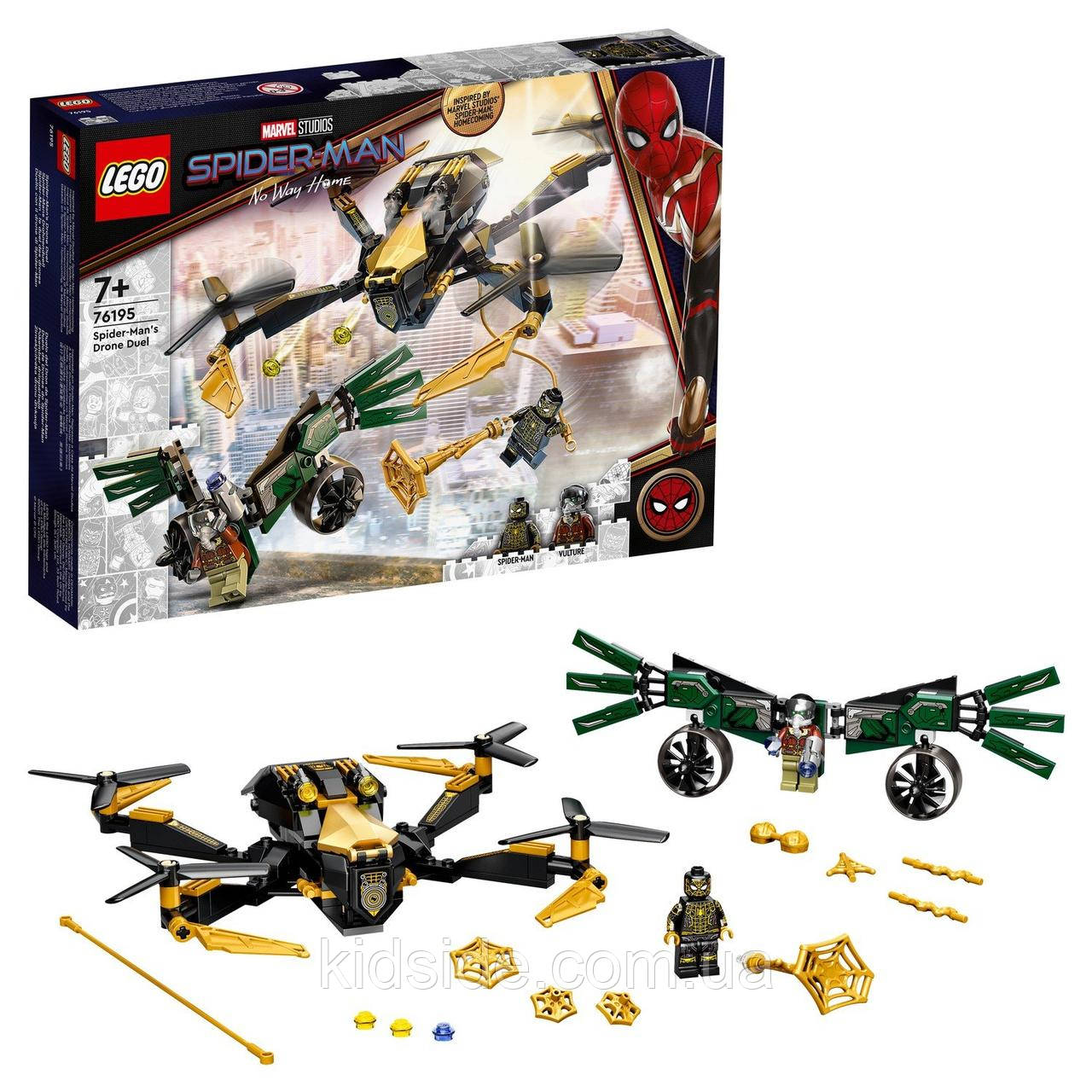 LEGO Marvel Super Heroes 76195 Дуель дронів Людини-павука