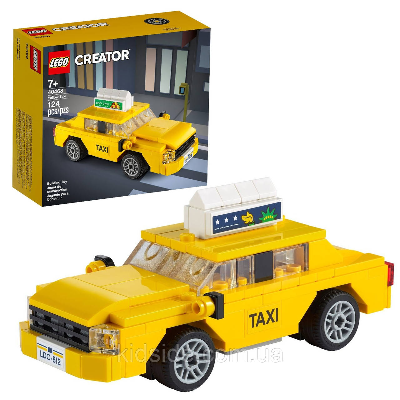 LEGO Creator 40468 Жовте таксі, фото 1