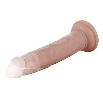 Реалістичний фалоімітатор для секс-машин Hismith 7.5″ Flexible Silicone Dildo, система KlicLok Bomba💣