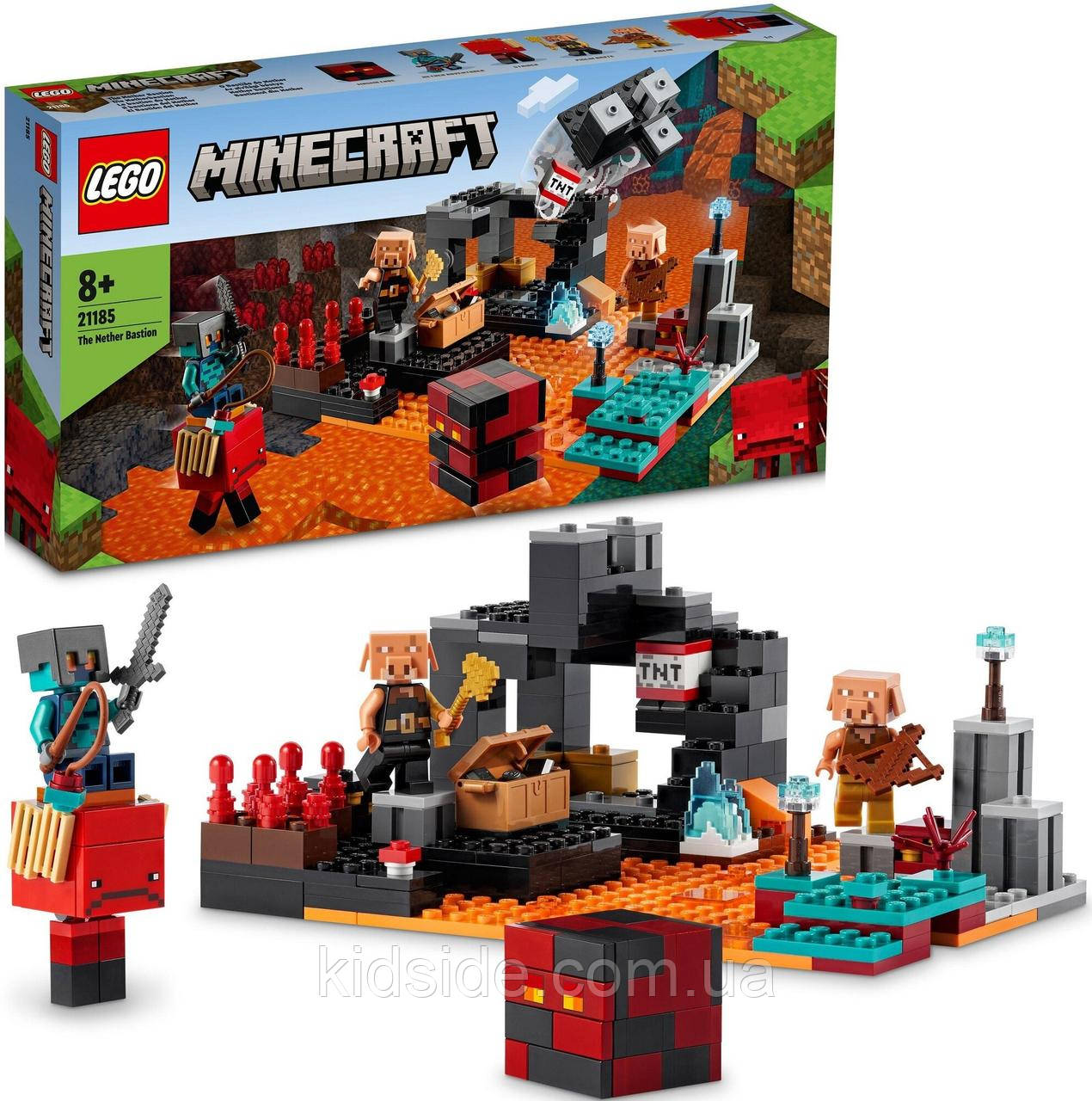 LEGO Minecraft 21185 Бастіон Нижнього світу
