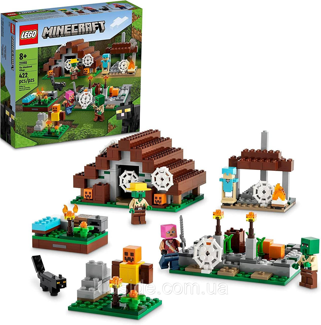 LEGO Minecraft 21190 Занедбане село, фото 1