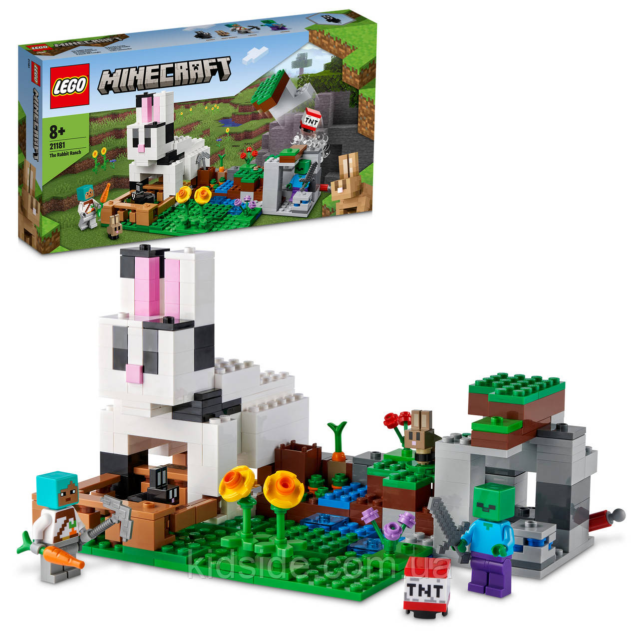 LEGO Minecraft 21181 Кроляче ранчо