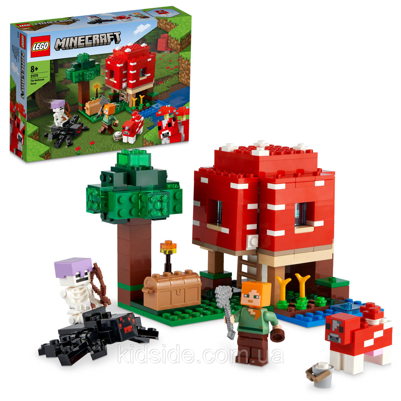 LEGO Minecraft 21179 Грибний будинок