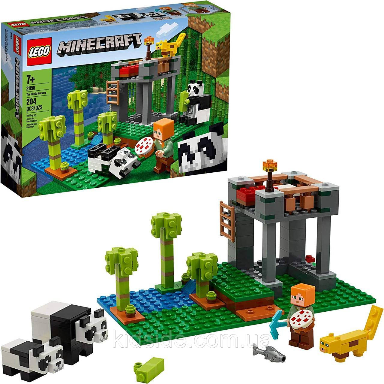 LEGO Minecraft 21158 Поживник панд