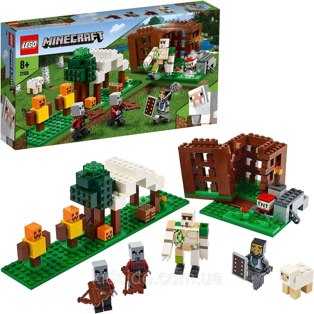 LEGO Minecraft 21159 Аванпост розбійників