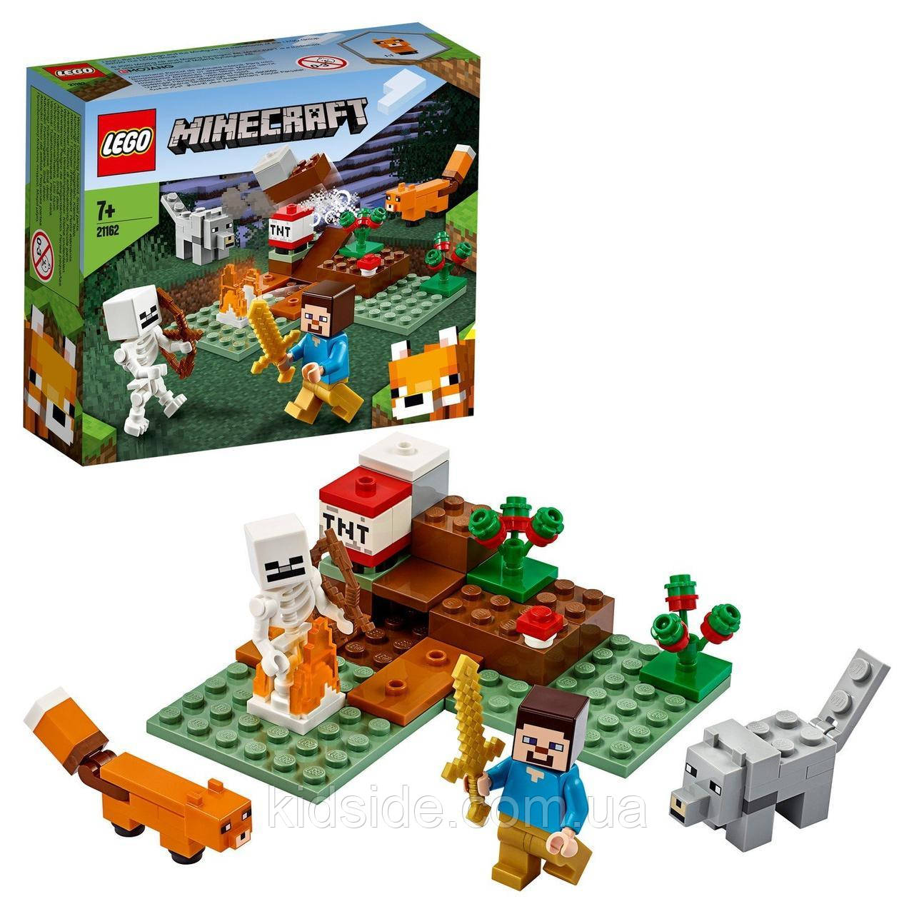 LEGO Minecraft 21162 Пригоди в тайзі