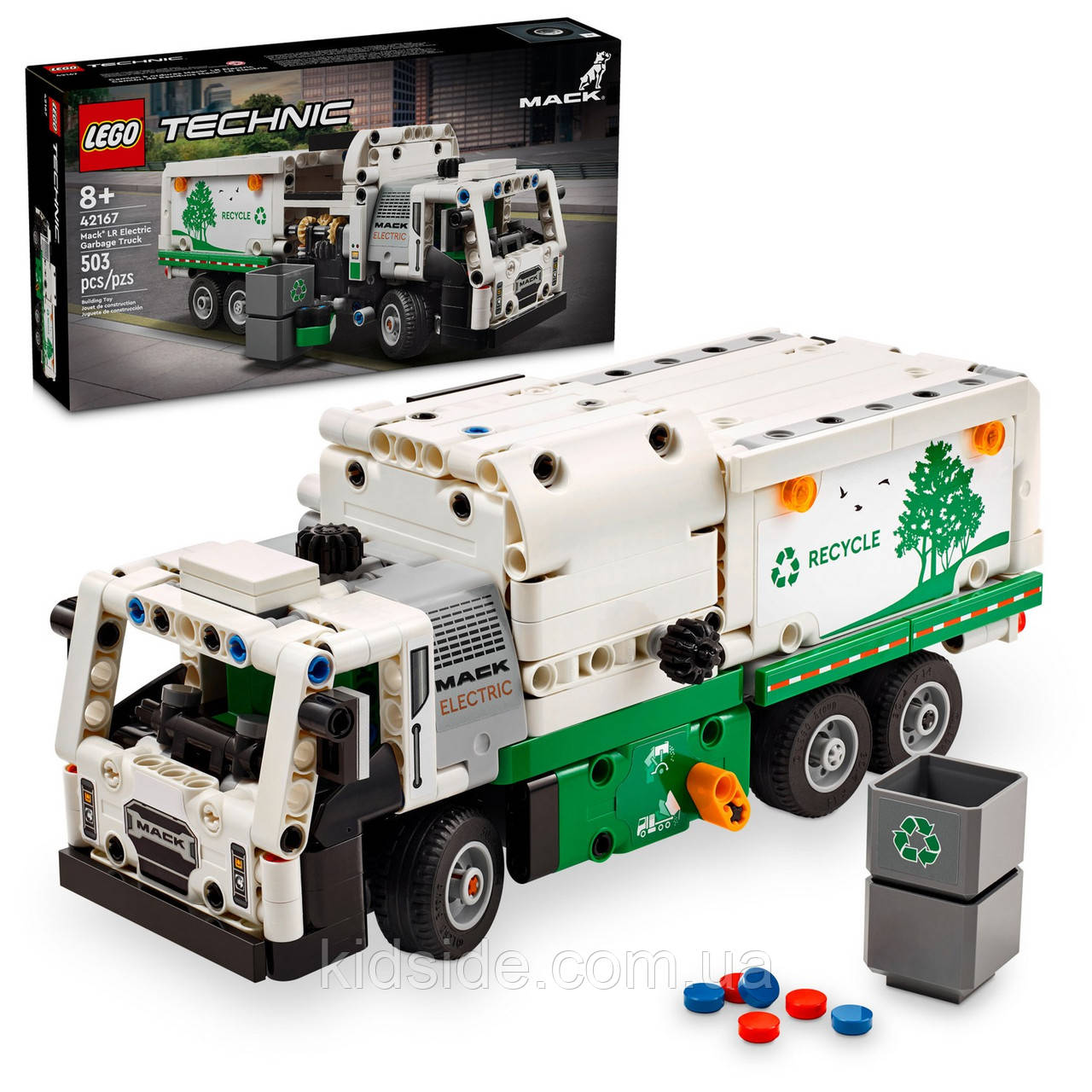 LEGO Technic 42167 Сміттєвоз Mack LR