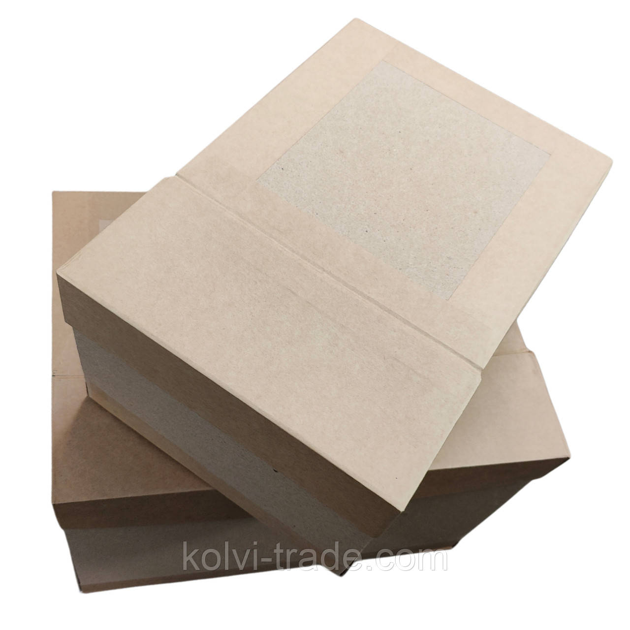 Коробка для організації та зберігання бухгалтерських документів з Палітурного Картону 400*280*200 мм, фото 1