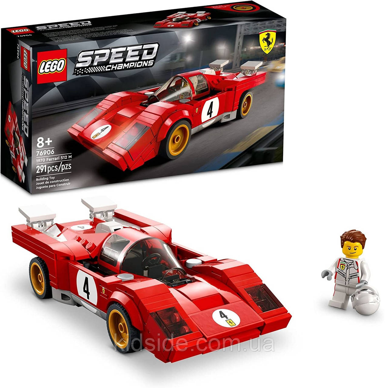 LEGO Speed Champions 76906 1970 Ferrari 512 M
