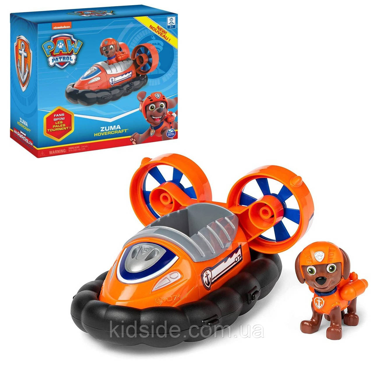 Paw Patrol Zuma Spin Master 20145146 Щенячий патруль Зума та катер, фото 1