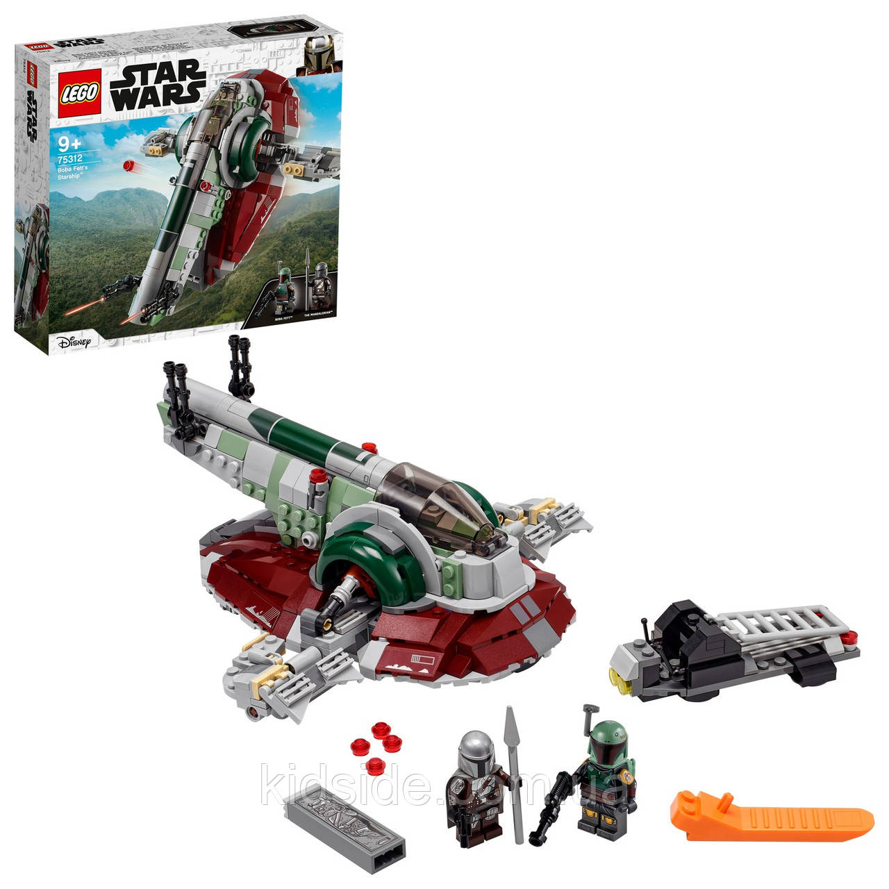 LEGO Star Wars 75312 Зіролет Боби Фетта, фото 1