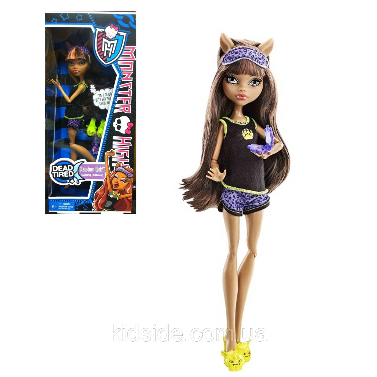 Monster High Clawdeen Wolf X4516 Лялька Монстр Хай Клодін Вульф смертельно втомлені