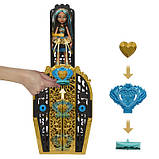 Monster High Cleo De Nile HXH86 Лялька Монстр Хай Клео де Ніл Шафа з секретами, фото 5