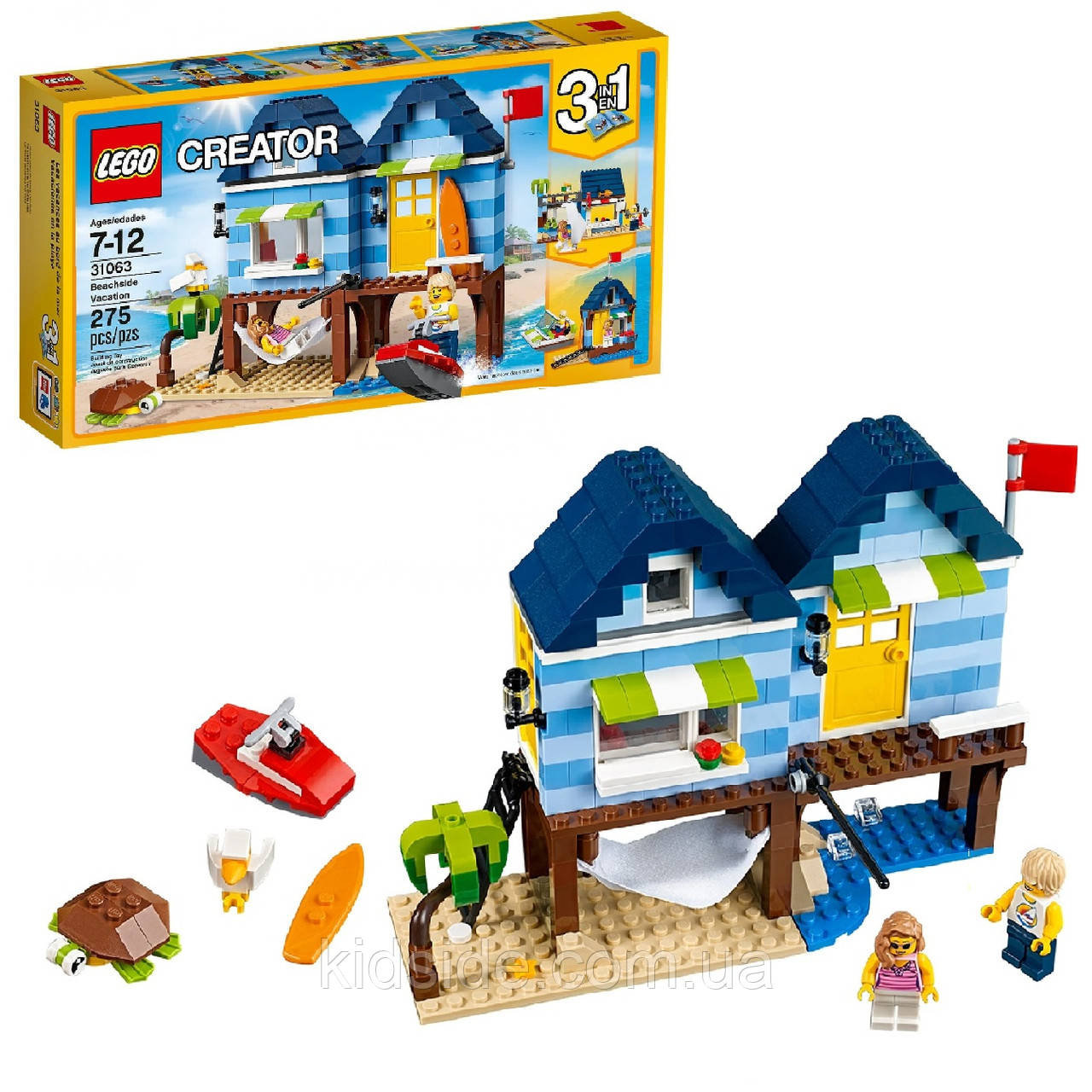LEGO Creator 31063 Відпустка біля моря