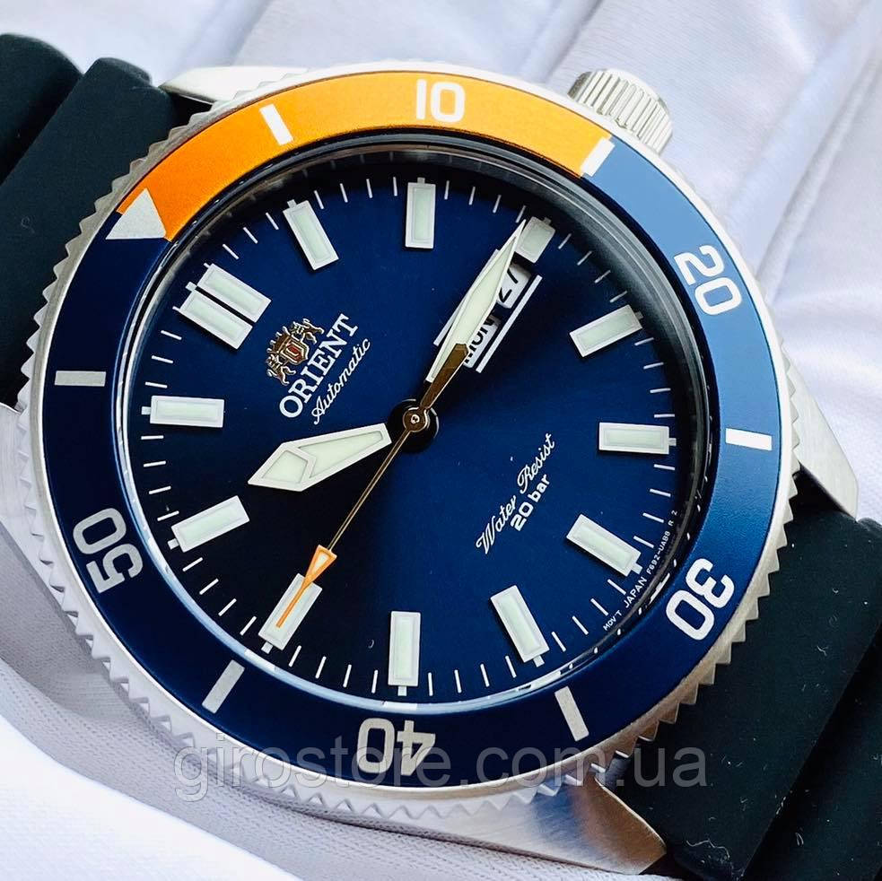 Японський чоловічий годинник Orient Kanno RA-AA0916L19B, механіка, самозавод від руху, фото 1