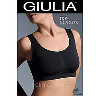Безшовний жіночий топік GIULIA TANK TOP. бюстгальтер топ на широких бретелька, з м'якої мікрофібри