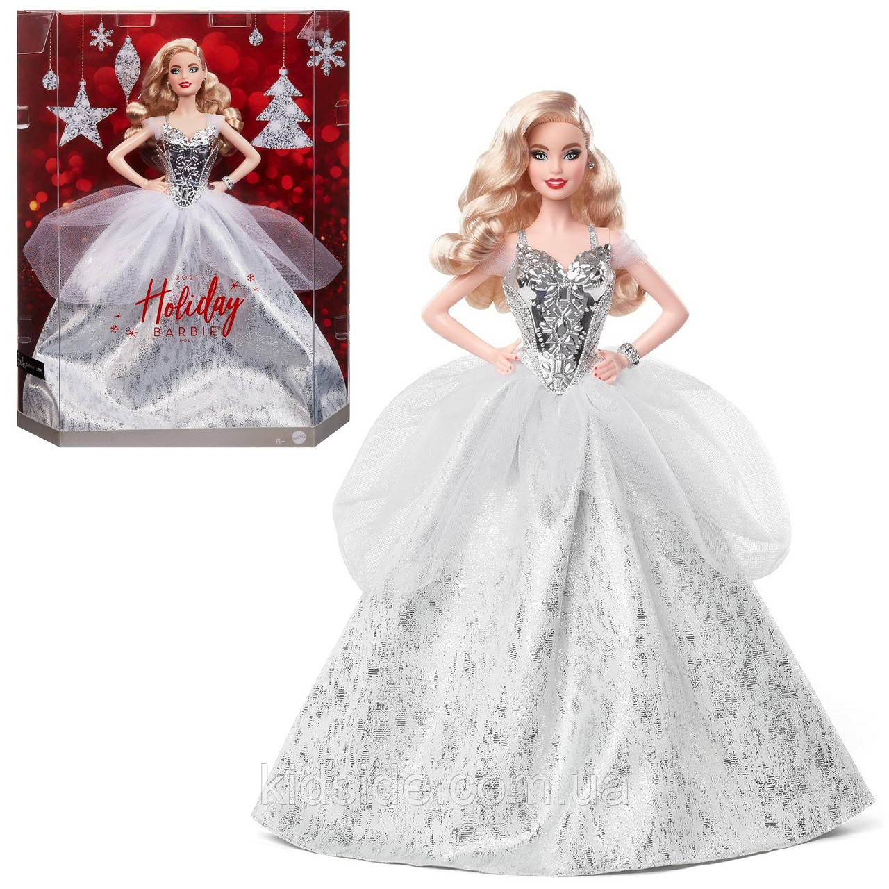 Barbie Collector Holiday GXL18 Лялька Барбі Колекційна Святкова 2021