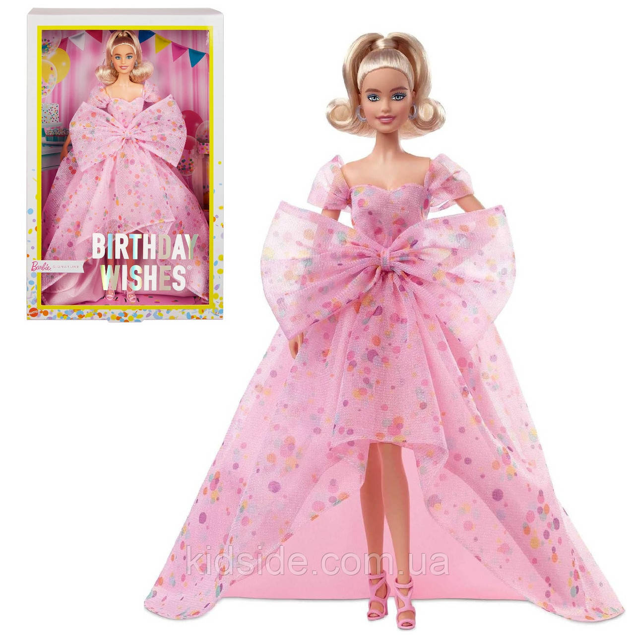 Barbie Birthday Wishes HCB89 Лялька Барбі Колекційна День народження 2022