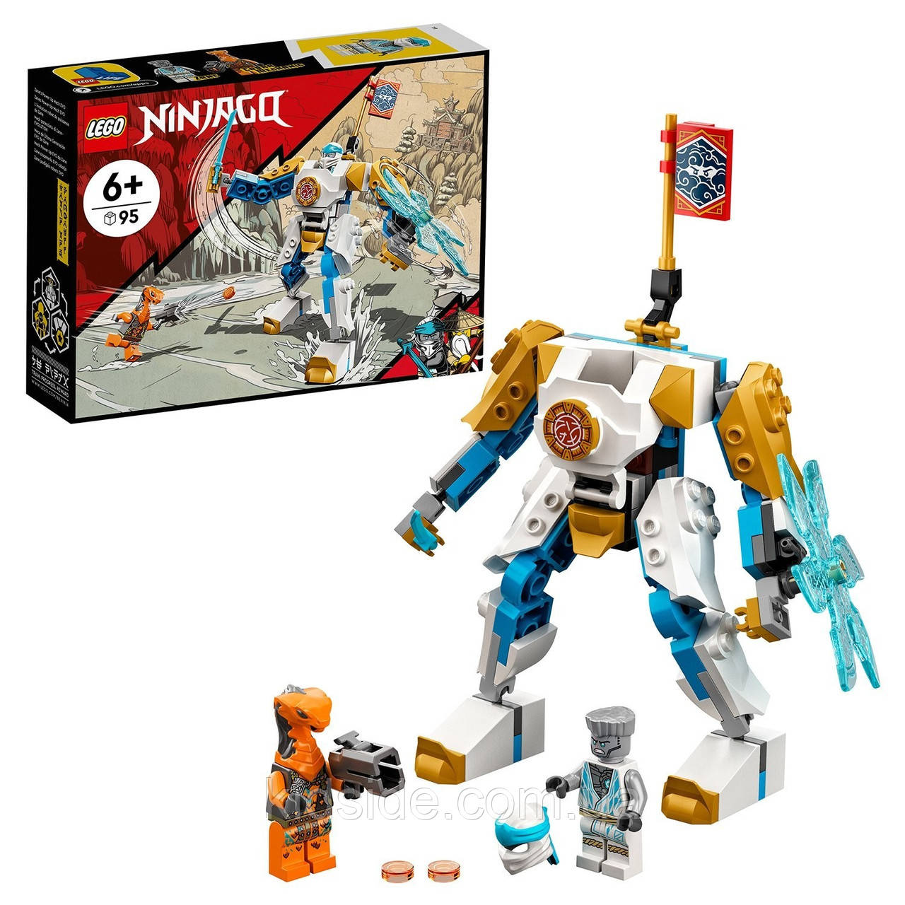LEGO Ninjago 71761 Могутній робот ЕВО Зейна