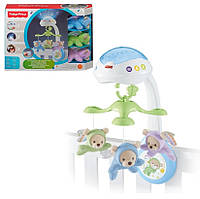 Fisher Price CDN41 Мобіль музичний із проєктором 3 в 1 Мрії про метеликів
