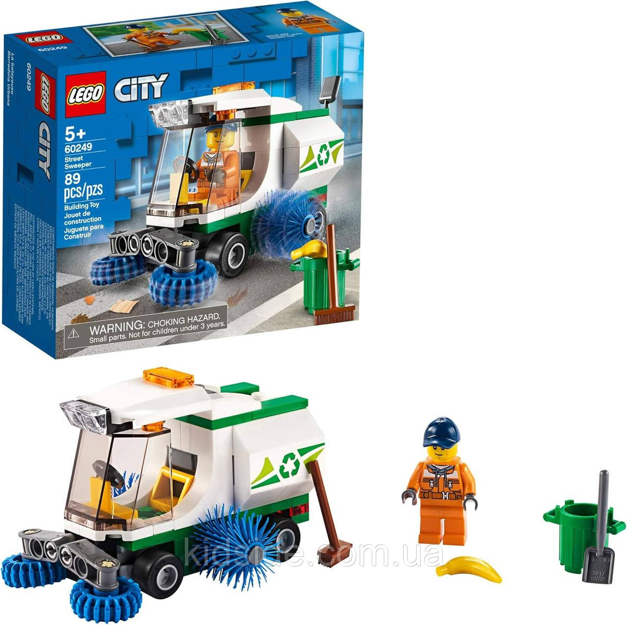 LEGO City 60249 Машина для очищення вулиць