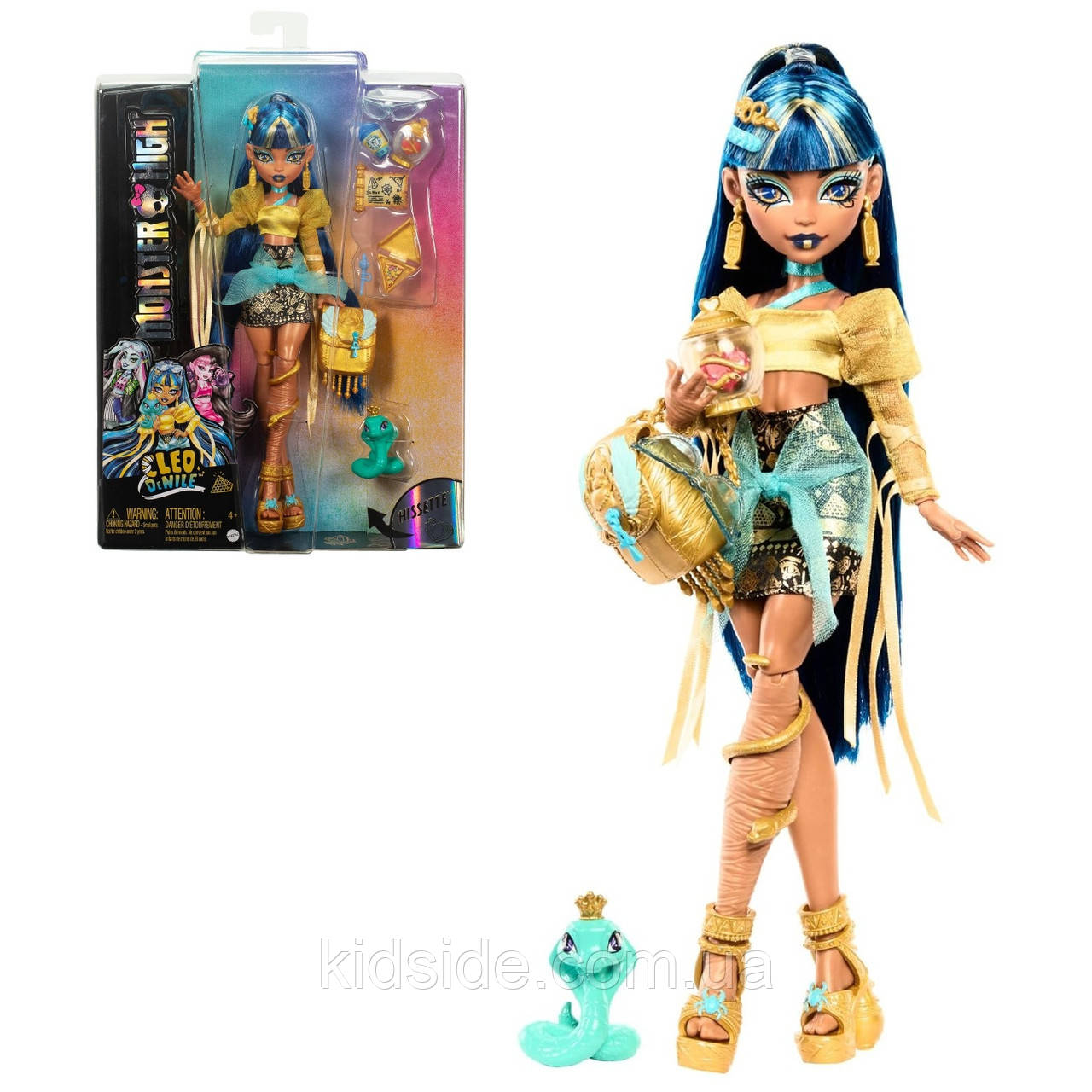 Monster High Cleo De Nile HXH74 Лялька Монстр Хай Клео де Ніл Базова