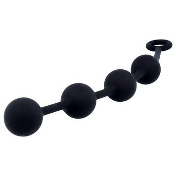 Анальні кульки Nexus Excite Large Anal Beads, силікон, макс. діаметр 3 см Bomba💣