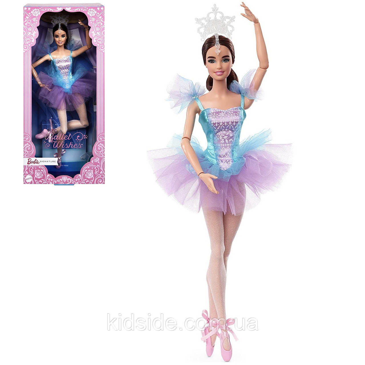 Barbie Wishes Ballet HCB88 Лялька Барбі Колекційна Балерина