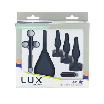 Набір анальних іграшок для новачків Lux Active – Equip – Silicone Anal Training Kit Bomba💣