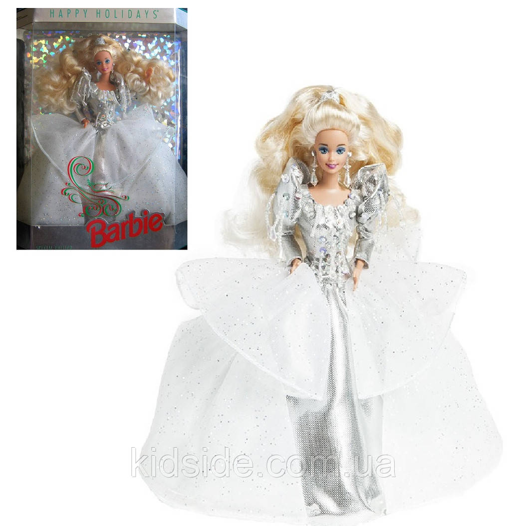 Barbie Happy Holidays 1429 Лялька Барбі Колекційна Щасливого Різдва 1992