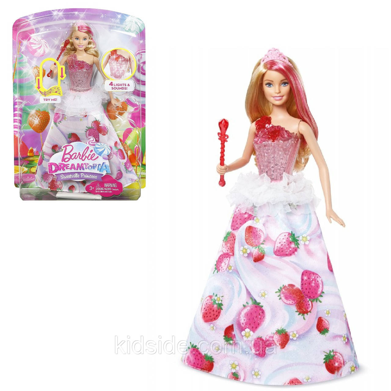 Barbie Dreamtopia Princess DYX28 Лялька Барбі Цукеркова принцеса Пошкоджено коробку