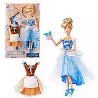 Disney Princess Cinderella Ballet Лялька Попелюшка Балерина з аксесуарами