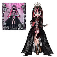 Monster High Draculaura HKX67 Лялька Монстр Хай Дракулаура Святкова зимова