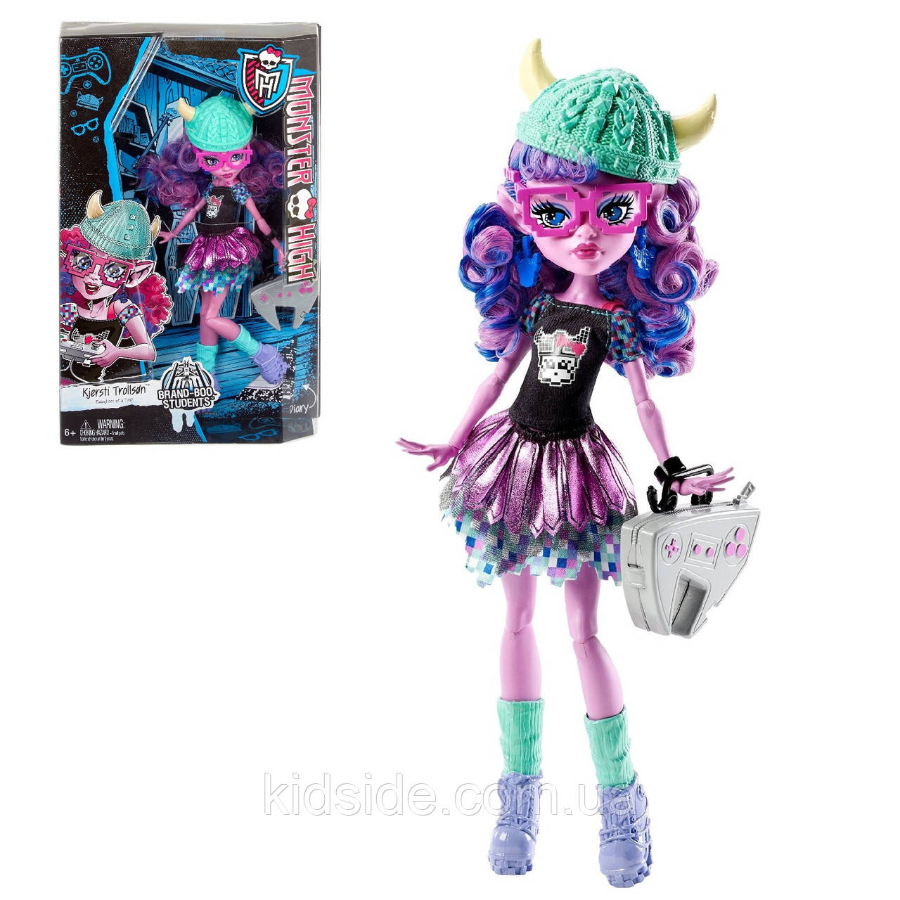 Monster High Kjersti Trollsøn CJC62 Лялька Монстр Хай Кьерсти Троллсон Бренд-Бу студенти