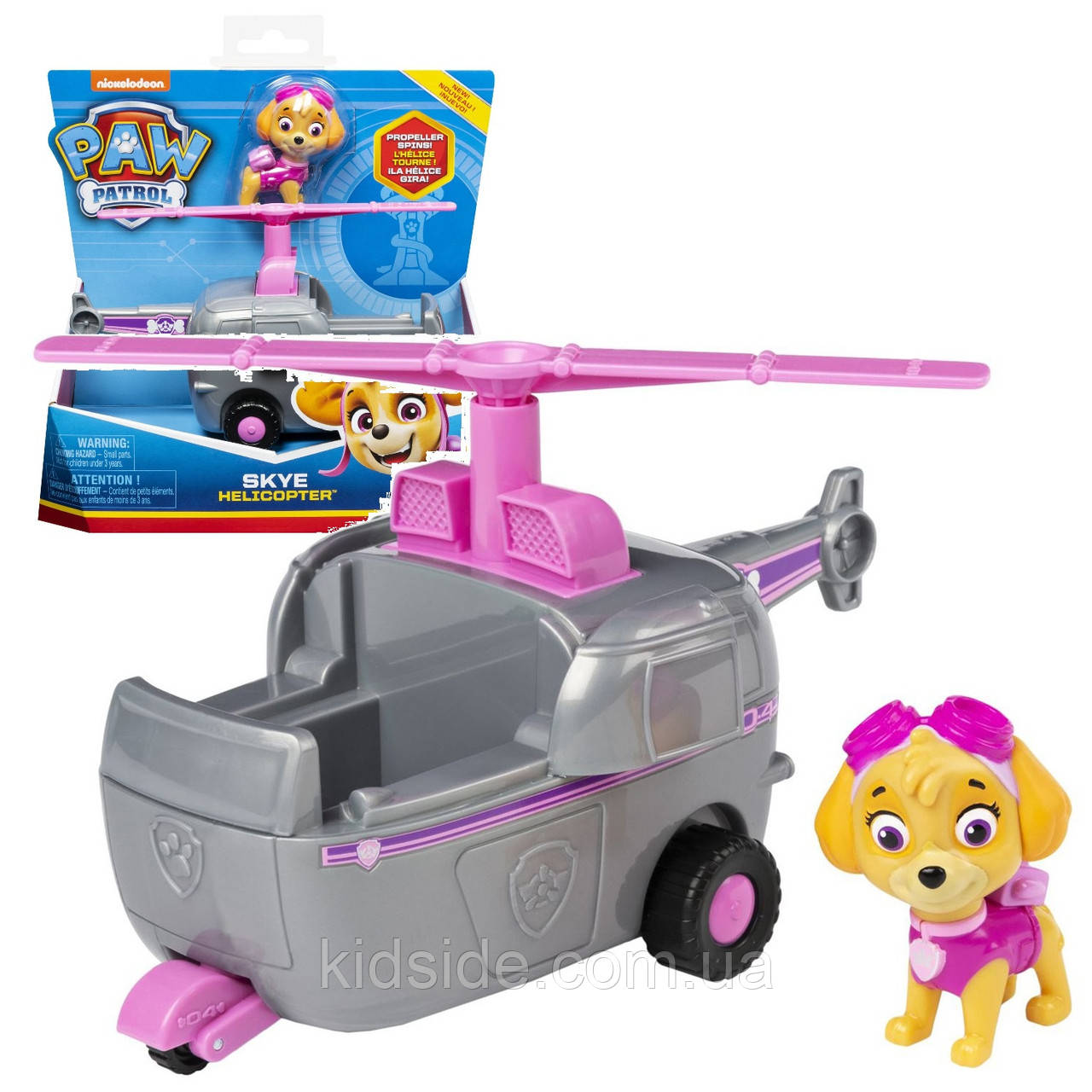 Paw Patrol Skye Spin Master 20114324 Щенячий патруль Скай і вертоліт, фото 1