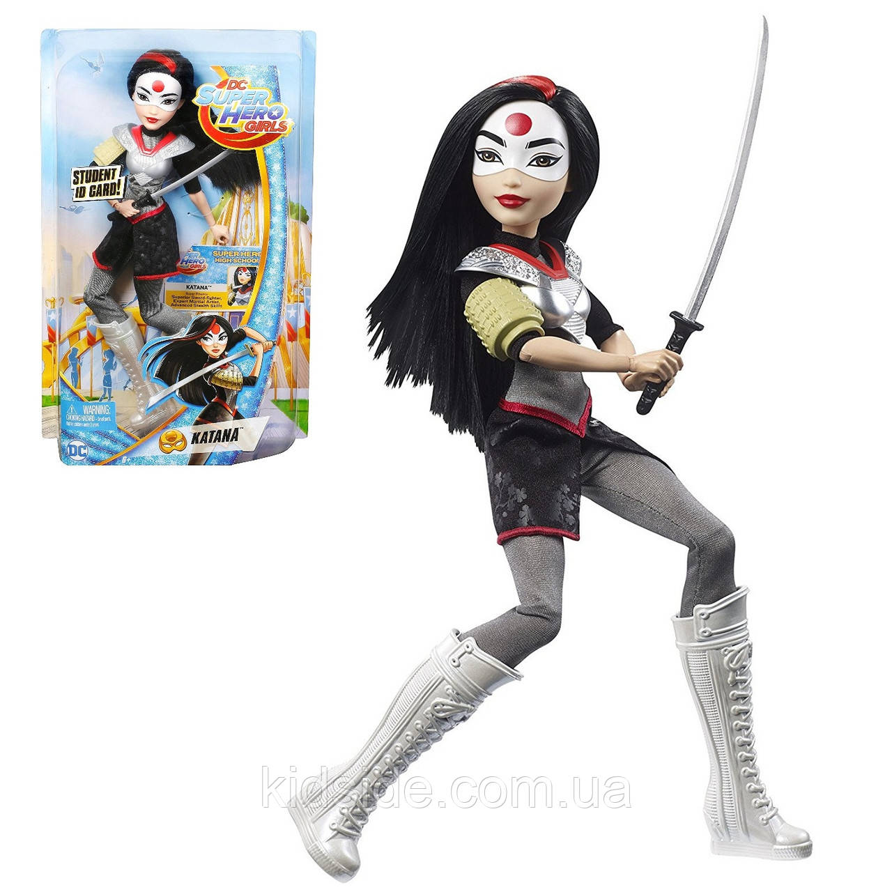 DC Super Hero Girls Katana FDJ30 Лялька Супер герої Катана, фото 1