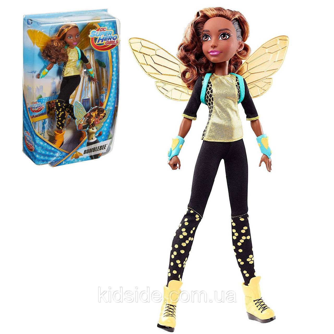 DC Super Hero Girls Bumblebee DLT66 Лялька Супер герої Бамблбі Шмель, фото 1