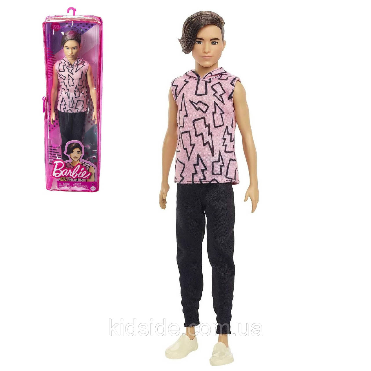 Barbie Fashionistas Ken HBV27 Лялька Барбі Кен Гра з модою 193