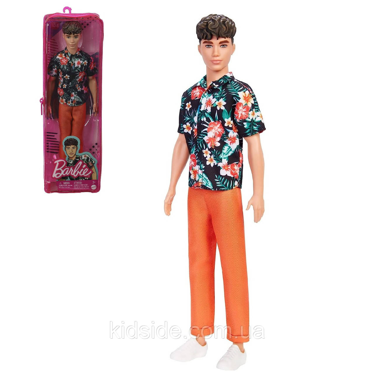 Barbie Fashionistas Ken HBV24 Лялька Барбі Кен Гра з модою 194