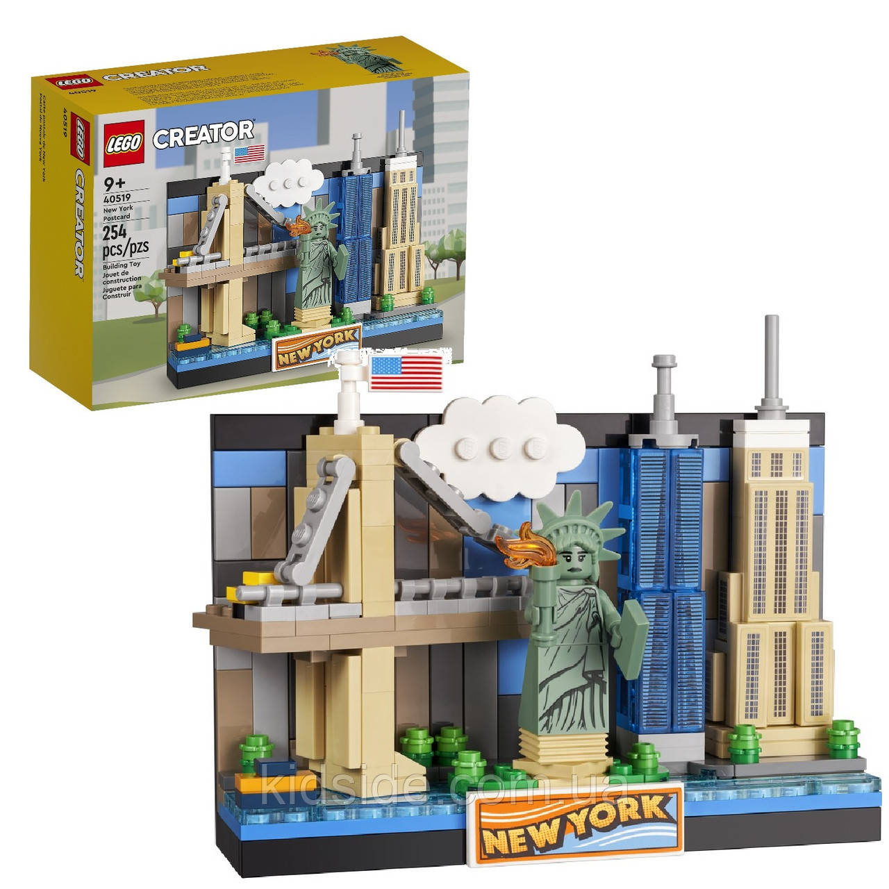 LEGO Creator 40519 Листівка з Нью-Йорка