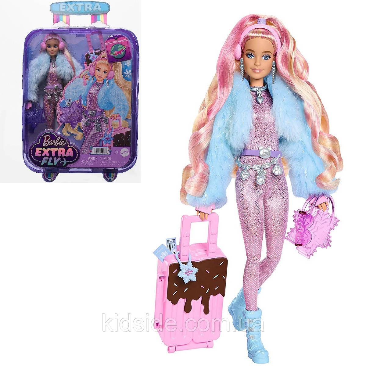Barbie Extra Fly HPB16 Лялька Барбі Екстра Зимова красуня