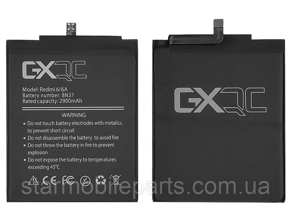 Акумулятор GX BN37 (АКБ, батарея) Xiaomi RedMi 6a (Li-ion 3.85V 2900mAh)